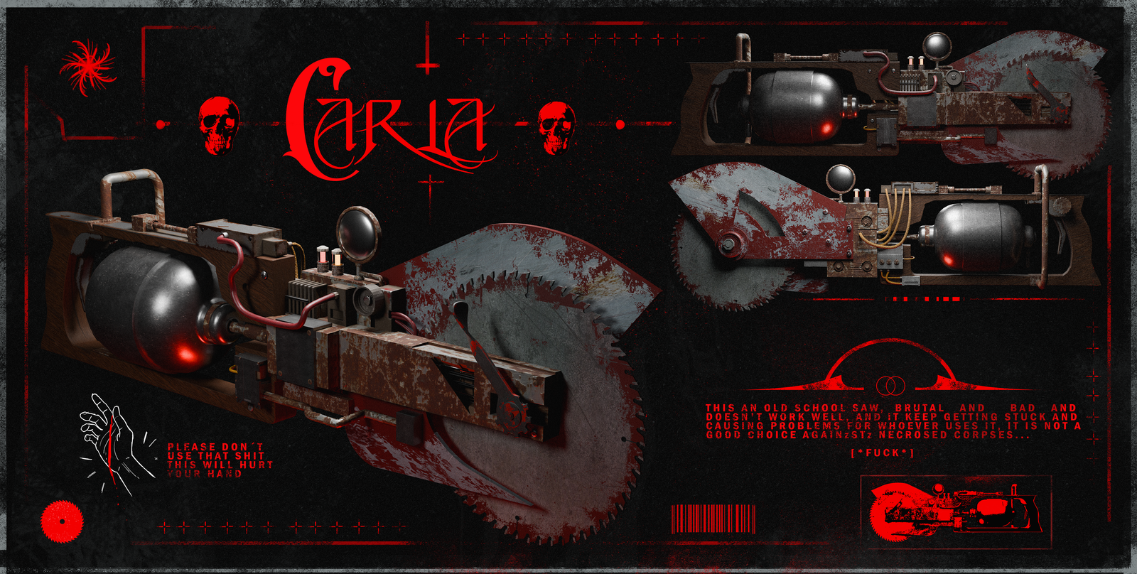 Concept art of Daniel Carvalho